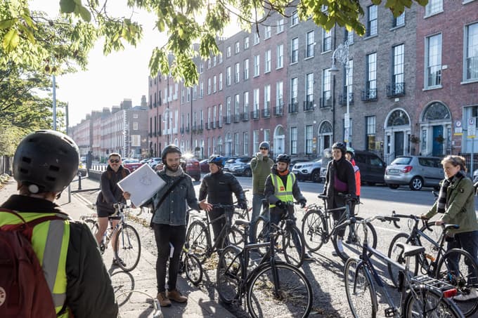 Open House Dublin 2023, kolesarska tura