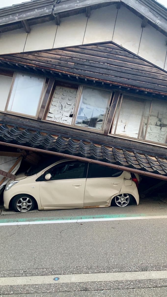 (FOTO in VIDEO) Poglejte trenutek, ko je Japonsko stresel potres z magnitudo 7,6