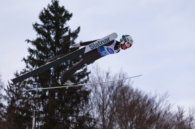 Anže Lanišek je imel peto daljavo današnjih kvalifikacij.