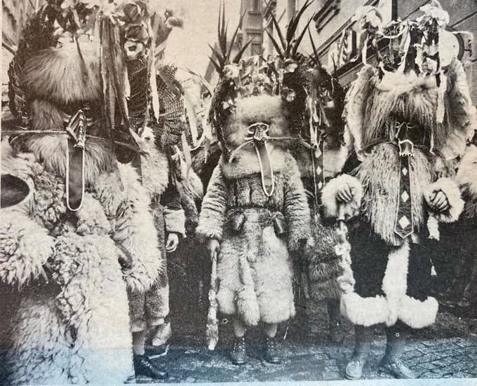 Kurentovanje na Ptuju leta 1974