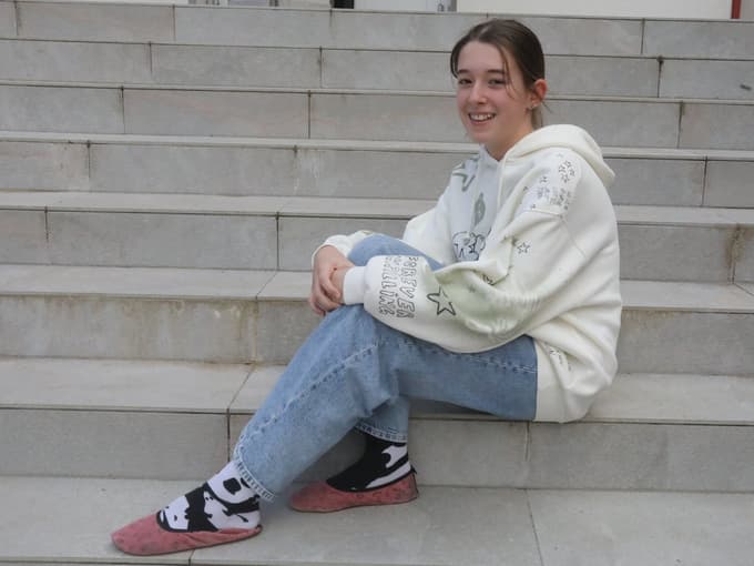 Tjaša bo dolino pod Poncami obiskala s starši in bratom.