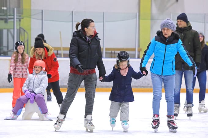 Maribor - Ledna dvorana - Šport - Športne prireditve - Zimski športni vikend - Gibaj Maribor - drsanje - Prireditve -