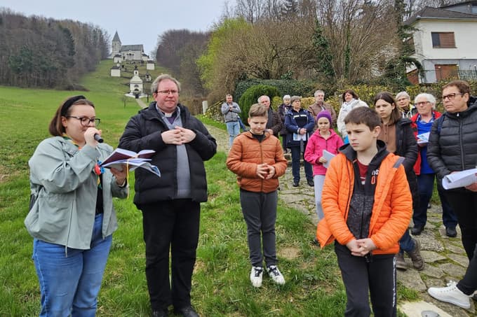 Na križevem potu z župnikom Igorjem Ignacijem Novakom