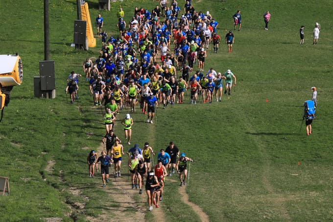 (FOTO) Vzpon od vznožja Pohorja do Bellevueja: Hitre noge in odličen čas