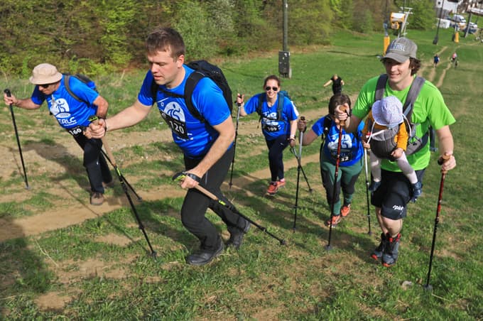 (FOTO) Vzpon od vznožja Pohorja do Bellevueja: Hitre noge in odličen čas