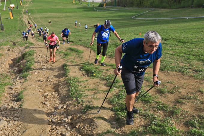 (FOTO) Vzpon od vznožja Pohorja do Bellevueja: Hitre noge in odličen čas