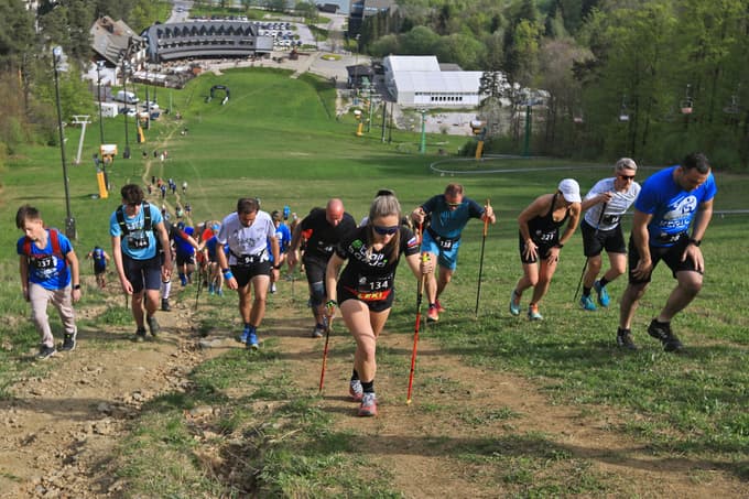 (FOTO) Vzpon od vznožja Pohorja do Bellevueja: Hitre noge in odličen čas