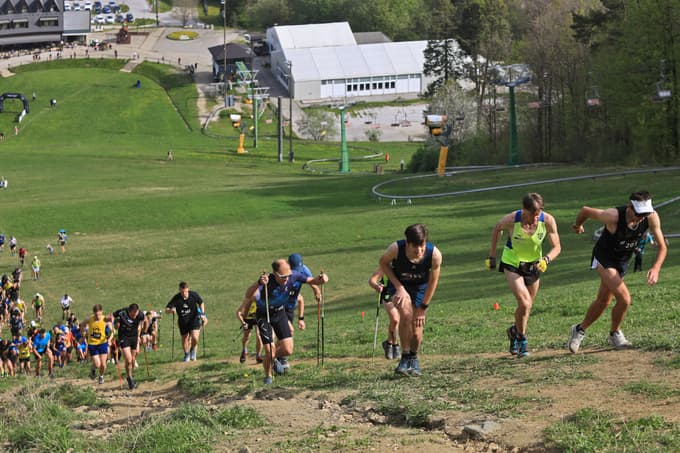 (FOTO) Vzpon od vznožja Pohorja do Bellevueja: Hitre noge in odličen čas