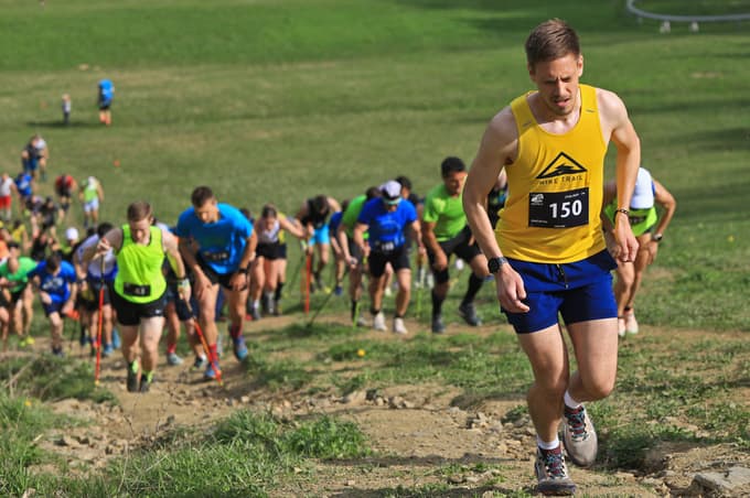 (FOTO) Vzpon od vznožja Pohorja do Bellevueja: Hitre noge in odličen čas