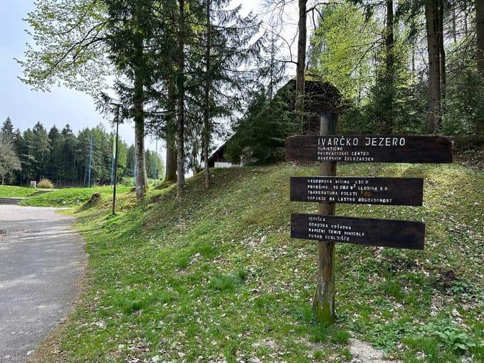 (FOTO) Zakaj so se dolgoročni načrti za najem Ivarčkega jezera zamaknili še za eno leto