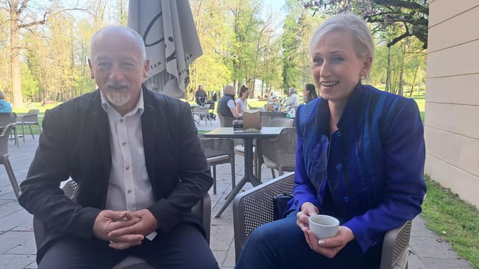 Robi Jamnik in Stanka Blatnik