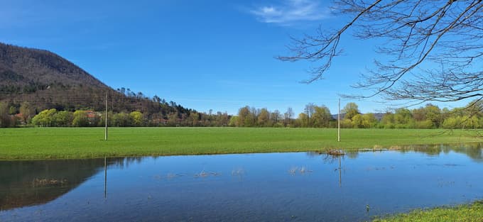 Vodnatost polja krojijo tri reke.