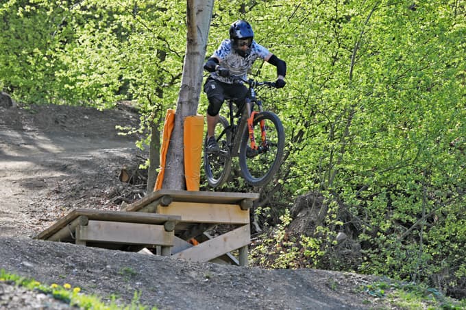 Bike park Pohorje: Po progi Family Line tudi direktor Šmigoc in podžupan Medved