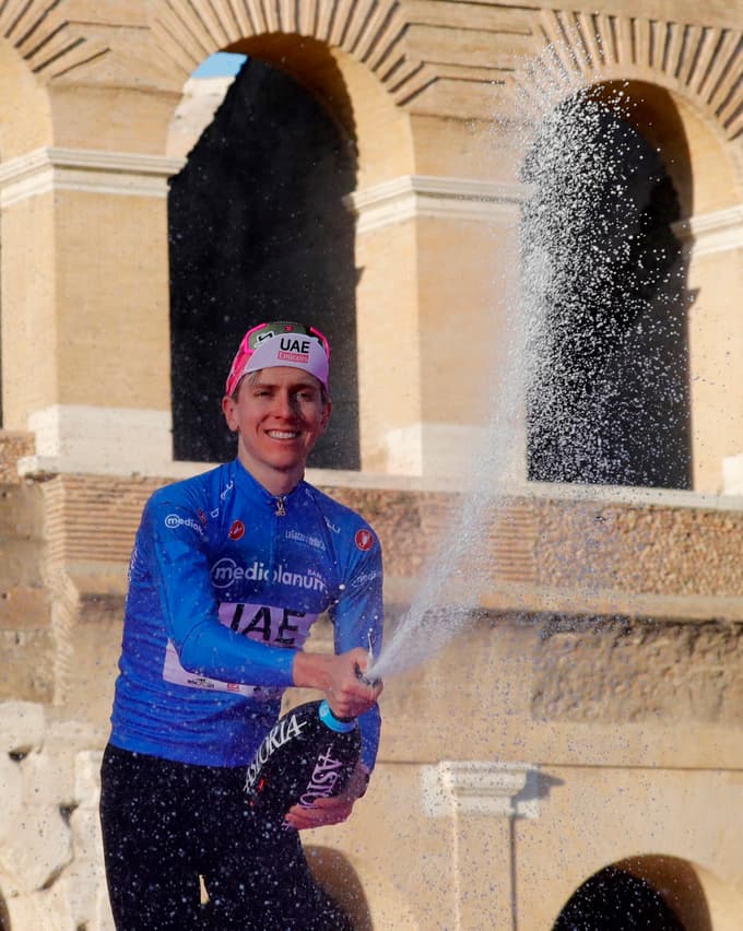 Tudi majica najboljšega hribolazca je njegova. 