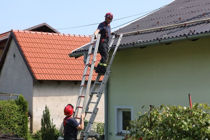 Odpravljanje posledic toče