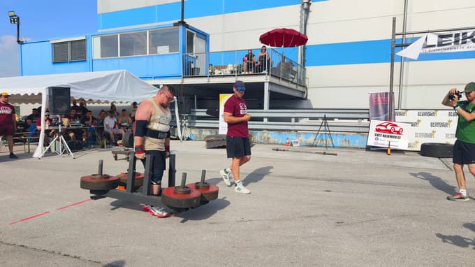 (VIDEO) V boju za najmočnejšega Slovenca Matjaž Belšak znova dokazal svojo premoč