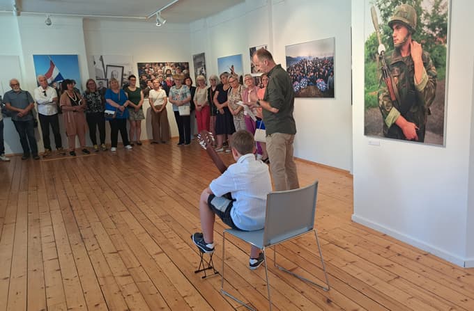 Odprtje razstave Aljoz Krivograd - Futy