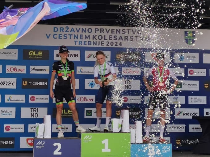 Urška Žigart je lani slavila dvojno krono.