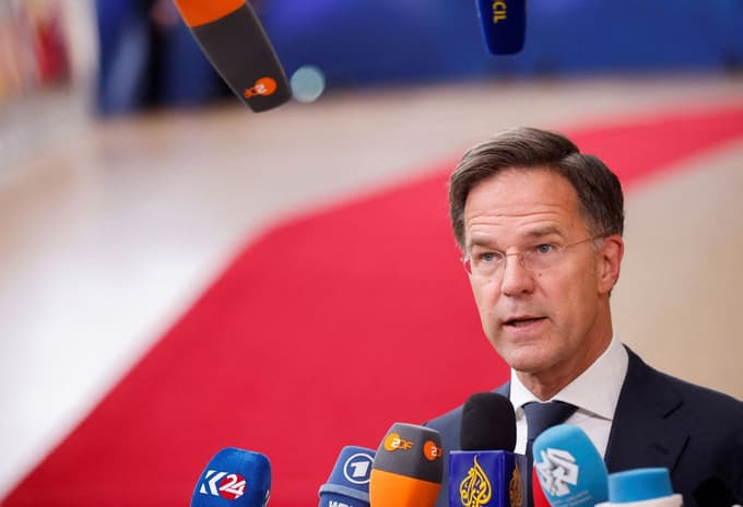 Oktobra vodenje zveze Nato prevzema Mark Rutte