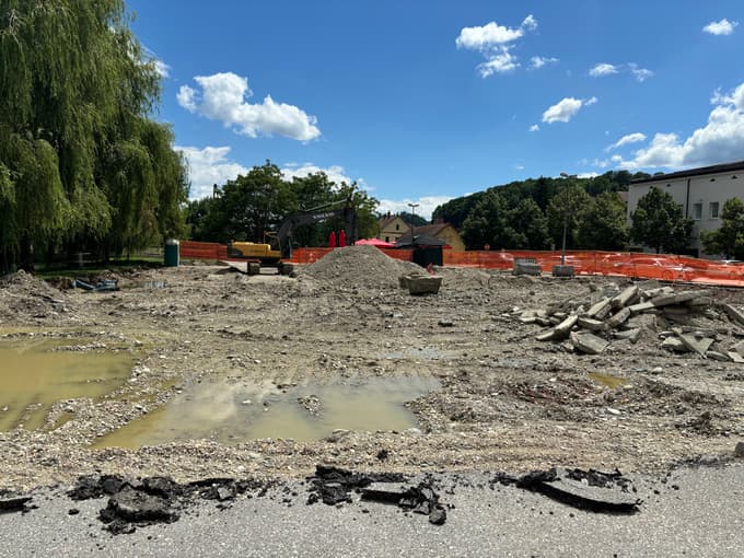 Prekopan je osrednji trg v Pesnici