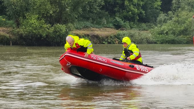 (FOTO in VIDEO) S tekmovanjem gasilskih reševalnih čolnov preverjali usposobljenost gasilcev