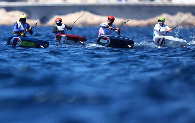 Finale: Trojka z medaljami in Italijan Riccardo Pianosi. 