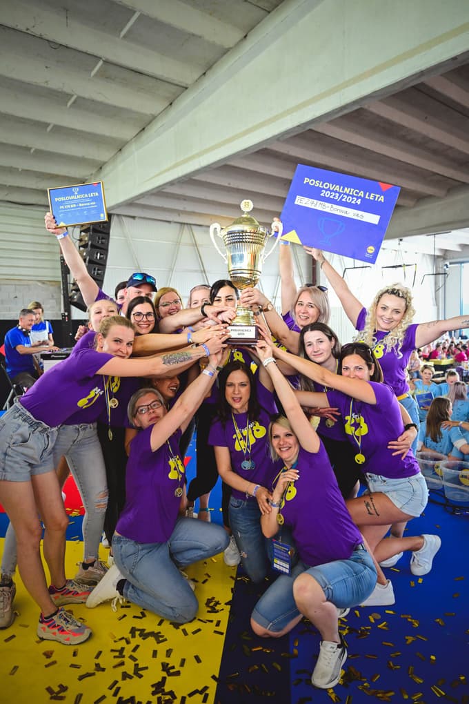 Zaposleni Lidlovih trgovin v Mariboru so prejemniki naziva “Naj poslovalnica leta”