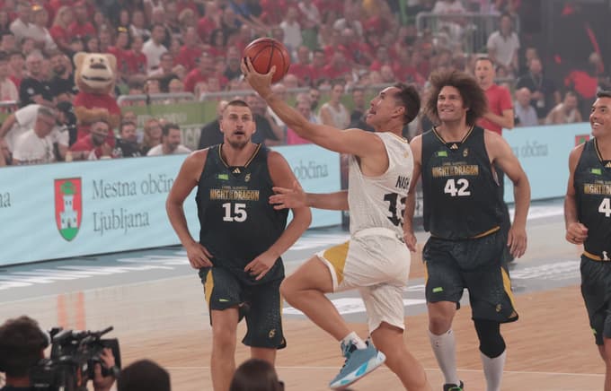 Igra tudi srbski NBA zvezdnik Nikola Jokić