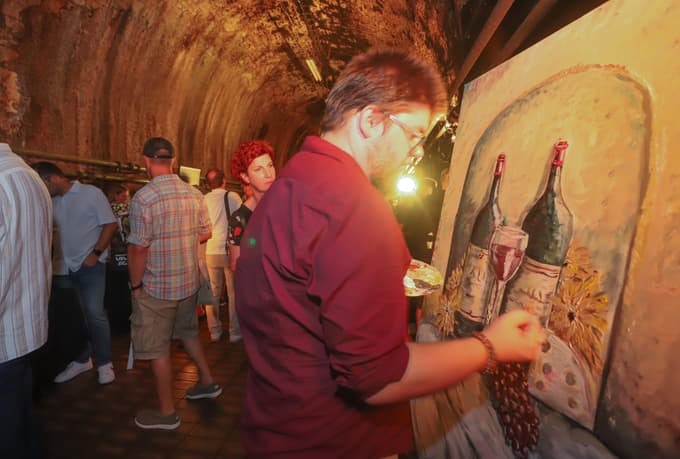 Največja mestna vinska klet v Srednji Evropi.