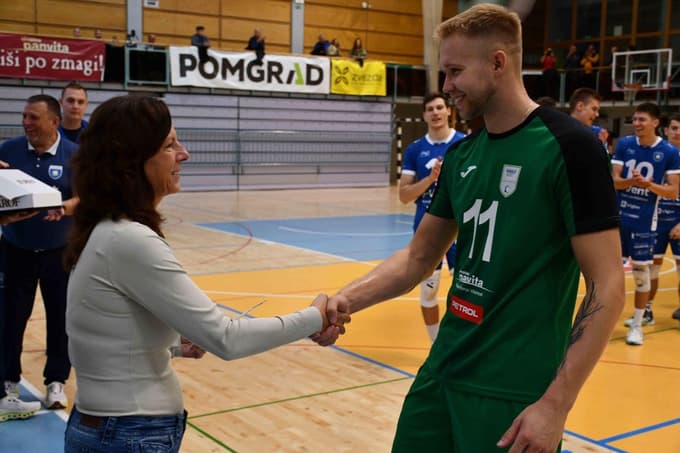 Tilen Pušnik je bi izbran za najboljšega igralca turnirja.