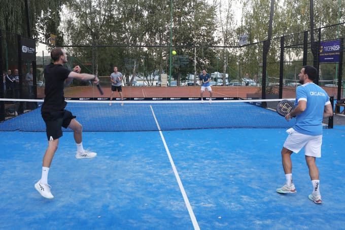 (FOTO) Poznate padel? Navdušenka nad to igro je postala državna prvakinja in odprla igrišče pri Mariboru