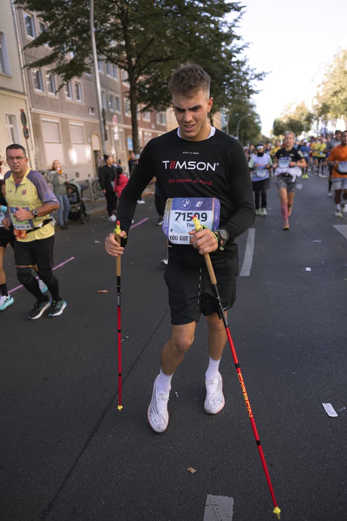 Tim Marovt je v Berlinu pretekel največ doslej na maratonih - 15 km!