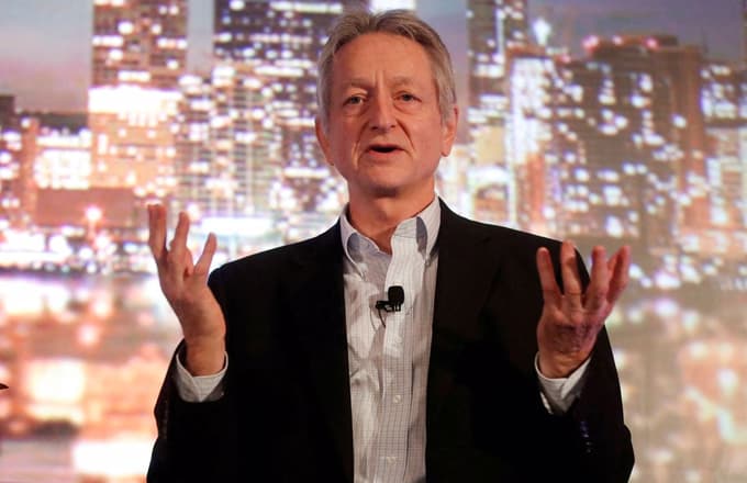 Britansko-kanadaski znanastvenik Geoffrey Hinton 