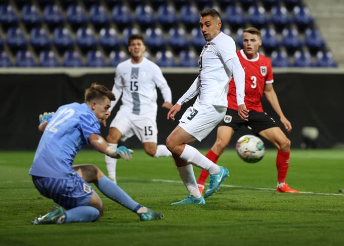 Nejc Gradišar je zadel za izenačenje.