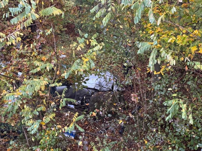 (FOTO) Huda prometna nesreča: Med Vanečo in Mursko Soboto umrl voznik osebnega vozila