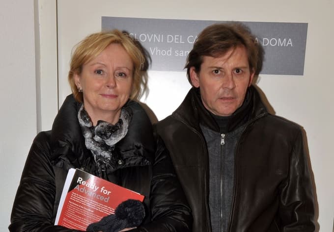 Darja Zgonc in arhitekt Tomi Lajovic sta par že dolgo. Svoj prosti čas rada preživljata tudi aktivno.