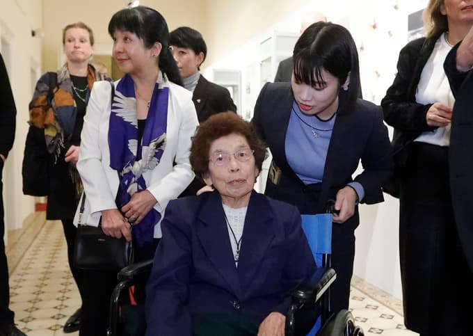 V Slovenijo je Sadae Kasaoko prišla s predstavniki Spominskega muzeja miru iz Hirošime. Letos ga je obiskalo že skoraj dva milijona ljudi. Predvidevajo, da bo prihodnje leto, ko bo minilo 80 let od eksplozije bomb, ta številka presežena.