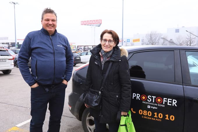 Jerico Demšič je prostofer Silvo Pongrac peljal v trgovino.