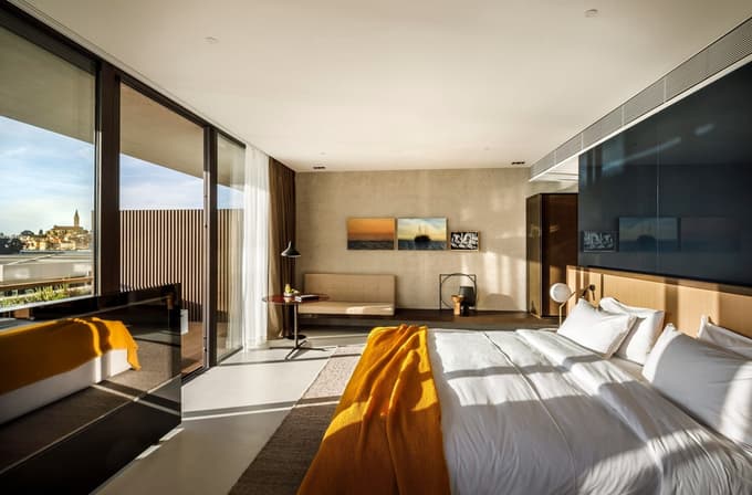 Razkošna soba Grand Hotela Park Rovinj z edinstveniim razgledom