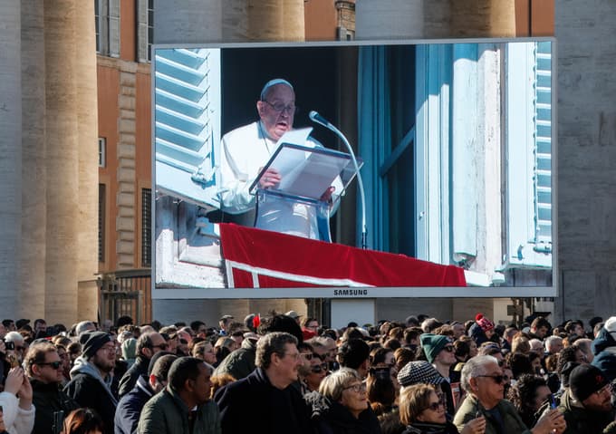 Papež v novoletni pridigi pozval k spoštovanju življenja