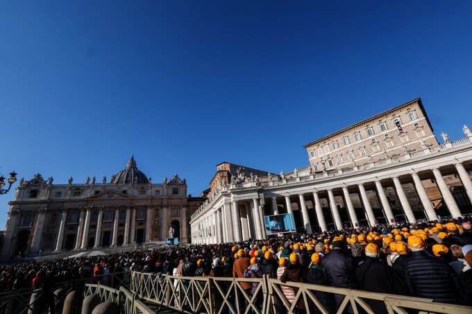 Papež v novoletni pridigi pozval k spoštovanju življenja