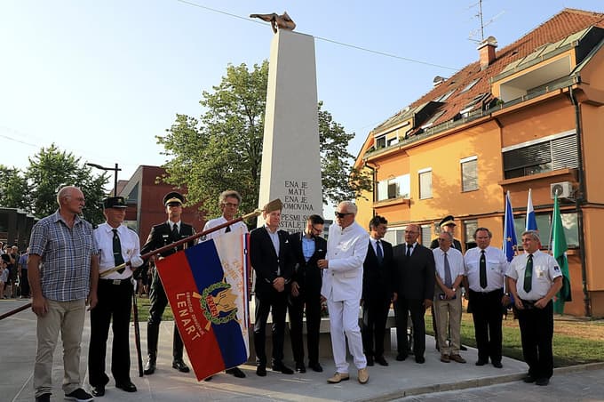 Z odkritja obeležja ob dnevu državnosti