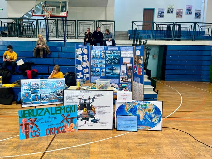 Ekipa Jeruzalemčki iz Osnovne šole Ormož je sodelovala drugič.