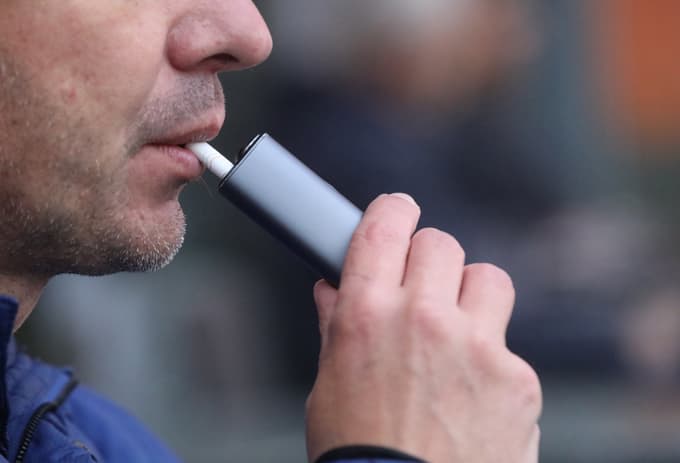 Pri elektronski cigareti ni gorenja.