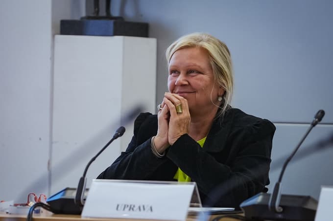 Predsednica uprave RTV Slovenija Natalija Gorščak