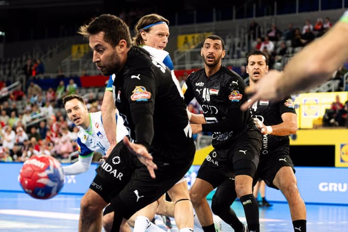 (FOTO) Adijo, četrtfinale! Minimalni poraz proti Egiptu usoden za slovenske rokometaše
