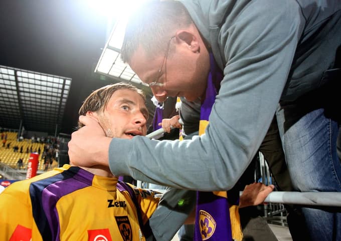 Ne le spodbujajo, navijači kdaj tudi tolažijo nogometaše. Lubomir Kubica je to doživel maja 2008, ko je Maribor v finalu pokala Slovenije izgubil proti Interblocku.