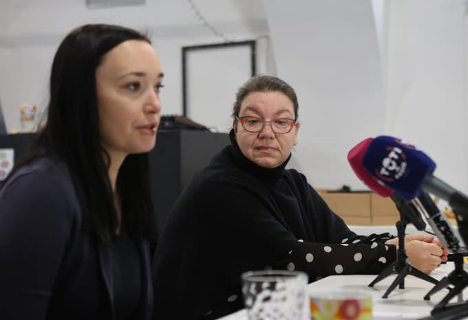 Živa Mijatović in Marja Guček