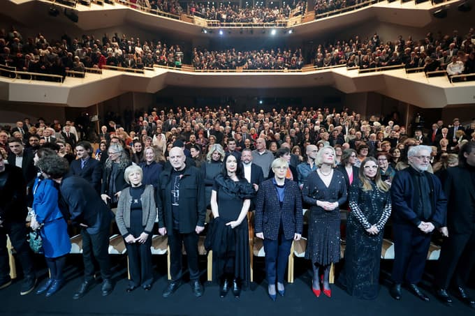 Prešernove nagrade 2025 v Cankarjevem domu.