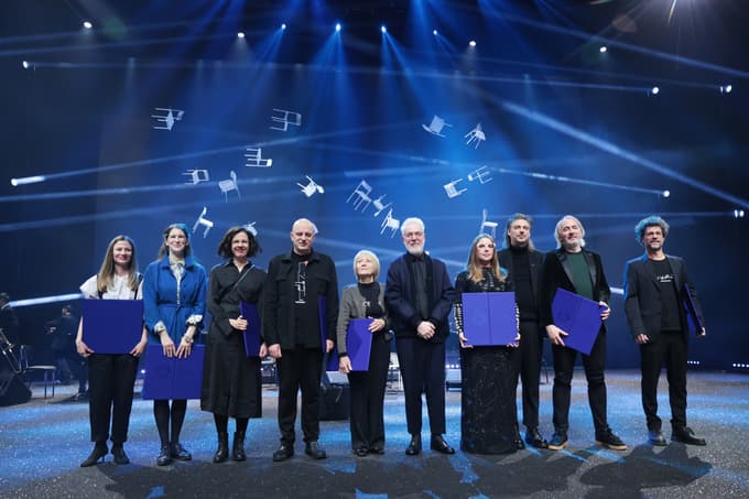 Prešernove nagrade: V Cankarjevem domu podelili najvišja priznanja za dosežke na področju umetnosti